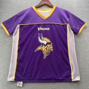 Minnesota Vikings NFL Flag Football Reversible Jersey YOUTH XL (A31)